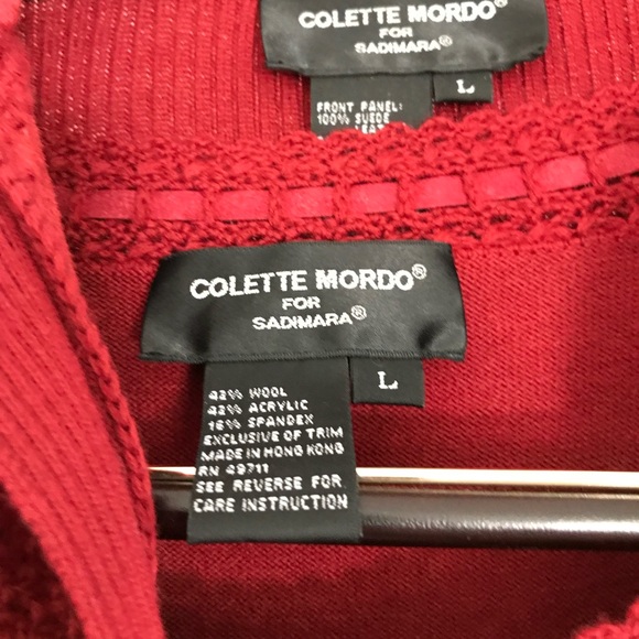 Suede/Wool Jacket and Shell - Picture 3 of 5